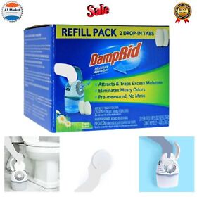Fg97 Damp Rid Fresh Scent Drop-in Tab Moisture Absorber Refill 15.8 Oz. 2 Pack