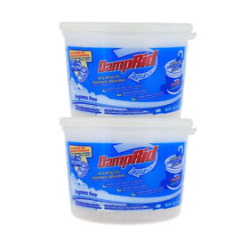 Fg50tcs Damp Rid Moisture Absorber 64 Oz. Hi-capacity Fragrance Free Unscented 2-pack
