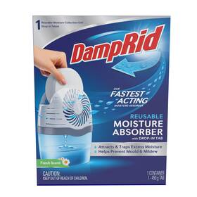 Damprid 075919000960 Fresh Scent Drop-in Tab Moisture Absorber Starter Kit