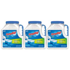 Damprid 075919200377 7.5 Lbs. Fragrance Free Super Refill Moisture Absorber 3-pack