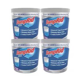 Fg01lvsbcs Damprid 4-pack Lavender Vanilla Moisture Absorber Odor Eliminator 11 Oz