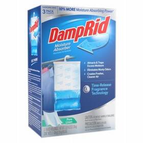 Fg83plsb Damprid Closet Freshener Moisture Absorber Pure Linen 15.4 Oz. 3-pk. -