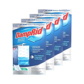 Fg83plsbcs Damprid Moisture Absorber 15.4oz Pure Linen Scent 12-pack Hanging Dehumidifier