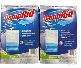 Fg84hcfssbc Damprid Max Moisture Absorber Fresh Scent 2 Pack 8 Bags Total