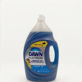 Dawn 003077203752 Platinum Dishwashing Liquid Dish Soap Fresh Rain Scent 54.8 Oz ....332