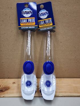 Dawn 011171385827 Ultra Kitchen Brush Leak Free Replaceable Refill Head 2 Pack