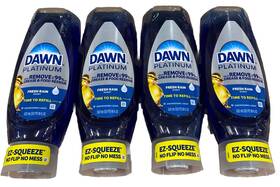 Dawn 030772002070 Platinum Dishwashing Soap 4 Pack 18 Fl Oz Per Bottle