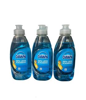 Dawn 030772109267 New Scent Ultra Liquid Dish Detergent 5.8 Oz 3 Pack/ Small Bottles
