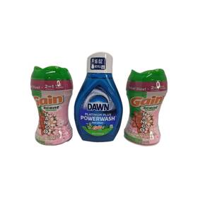 Dawn 030772124659 3 Pack Powerwash Gain Original Scent Spray Refills 21.5 Oz New