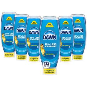 Dawn 030772184141 Ultra Ez-squeeze Dish Soap Liquid Dishwashing Grease Removal Upside