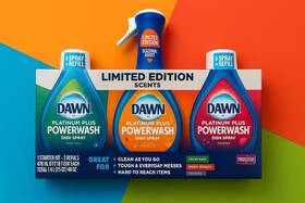Dawn 030772217177 Platinum Plus Powerwash Dish Spray Kit 1 Starter 2 Refills Limited Scents