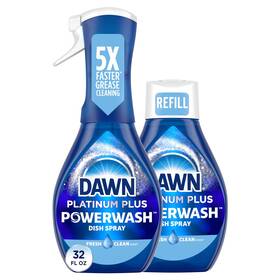 Dawn 037000318361 Powerwash Spray Dish Soap Dishwashing Liquid Cleaning Supplies Fresh 1 S