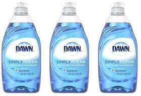 Dawn 037000537823 Simply Clean Original Scent Dishwashing Liquid 14.6 Fl Oz Pack Of 3