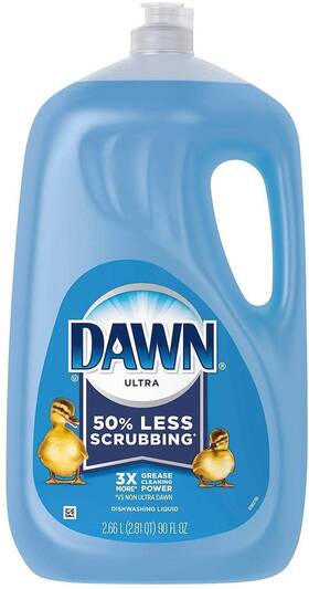 Dawn 053799101328 Ultra Concentrated Dish Detergent - Original Scent 90 Oz. Bottle