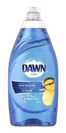 80357492 Dawn Ultra Dishwashing Liquid Dish Soap Original 28 Oz. Blue