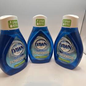 90128709 Dawn Ultra Platinum Powerwash Dish Spray Refill Apple Scent 16oz 3 Pack