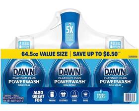 990348761 Dawn Platinum Powerwash Fresh Scent 1 Starter Kit 2 Refills 16oz Each - 3 P