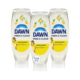 P-15660 Dawn Free And Clear Ez-squeeze Dish Soap Liquid Dishwashing Grease Removal