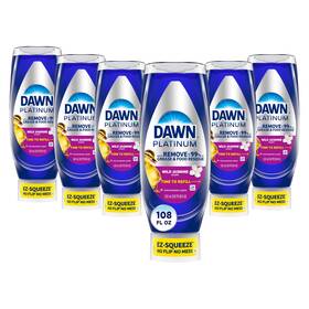 P-8336 Dawn Platinum Ez-squeeze Dish Soap Liquid Dishwashing Grease Removal Ups