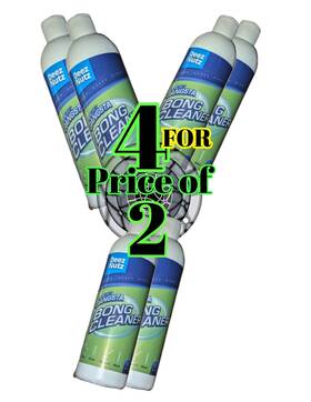 Deez Nutz - Most Gangsta Bong Cleaner 850030268815 Cleaner. 4 For The Price Of 2