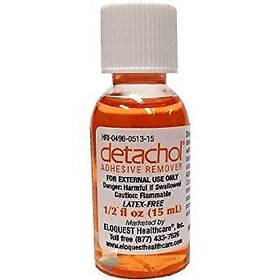 Detachol 304960513151 Adhesive Remover 1/2 .5 Oz Screw Top Bottle 15 Ml