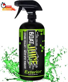 Detail Bros Llc 744759230676 Boat Juice 2in1 Exterior Cleaner And Protectant Spray Water Spot Remover Wi