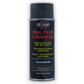 Ht-450 Detail King Hi Tech Dark Gray Vinyl Plastic Carpet Aerosol Dye