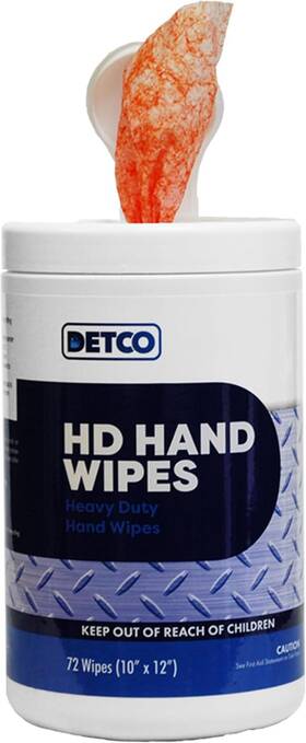 5864304838 Detco Hand And Tool Wipes Heavy Duty Cleaning Degrea
