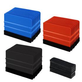 Vs-01 Df Dualferv Tint Squeegee 30 Pcs Deformation-resistant Vinyl With Fabric Felt E