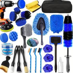 Cr-008 Dgheyqt 26pcs Car Detailing Kit Brush Set Auto Drill
