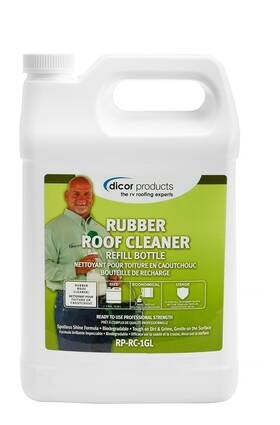 Rp-rc-1gl Dicor Deep Cleaning Rv Roof Cleaner Spray Refill 1 Gallon White