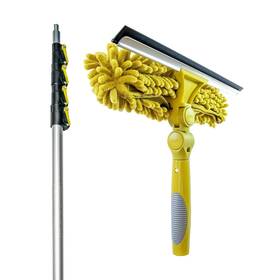 Docazoo 810100661113 30 Ft Reach Window Washing Kit With 6 To 24 Telescoping Extension