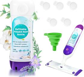 Docxcdo 711181367898 Powermop Refillable Bottle For Swiffer Mop 24 Fl.oz Leak-proof Reusable