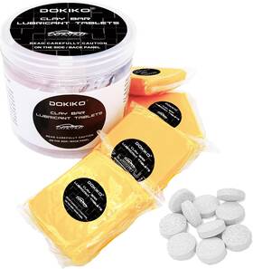 Cb410 Dokiko 313101429480 400g Clay Bars With 160 Fl Oz Lubricant Premium No-scratch Auto Detailing Kit