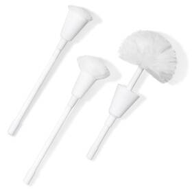 B01e9m2l6k Don Aslett Johnny Mop Set Of 3 Toilet Brushes 14 Inch Handle To Easily Clean Or Shower Scratch