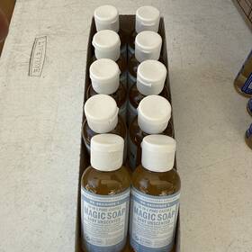 Dr. Bronner S 018787772027 10x 18 In 1 Pure-castile Liquid Soap Baby Unscented 2 Fl Oz