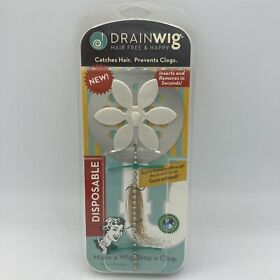 Drainwig Hair Free Drain Sink Catches Prevents Clog Shower Clogs Bath Tub