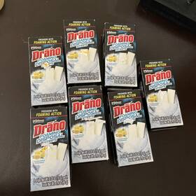 1174199 Drano 7 Foaming Disposal Strips Count Clean Citrus Fragrance Freshens