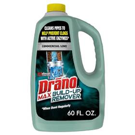 333671 Drano Max Build Up Remover Drain Clog And Cleaner Great For Pre