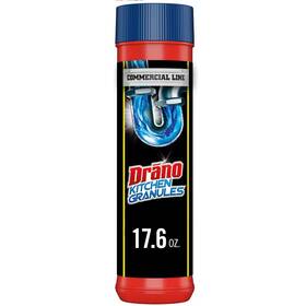 Drano 445049231207 Commercial Line 17.6 Oz. Kitchen Granules Clog Remover Drain Cleaner
