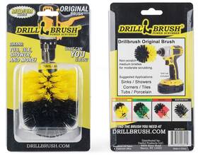 Drillbrush 094922983329 Drill Brush Bathroom Cleaning Accessories Shower Cleaner Scrub Bath