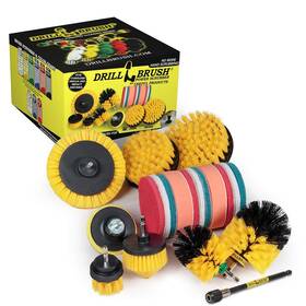 Drillbrush 810003603388 Drill Brush Power Scrubber By Useful Products - Toilet Bathroom Clean