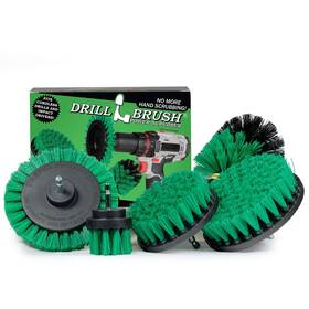 G-s-e542o-qc-db Drillbrush Electric Spin Scrubber Drill Power Kitchen Scrub Brush Green Kit - Cleaning S