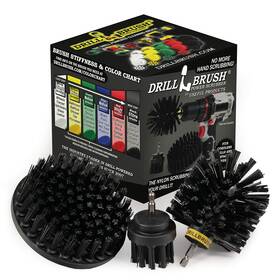 K-s-52o-qc-db Drillbrush Industrial Electric Spin Scrubber Household Cleaning Scrub Brush Ultra