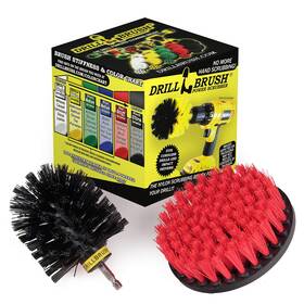 S-r5-ko-qc-db Drillbrush Drill Powered Scrub Brush Attachments. Clean Decks Headstones Tile And Gra