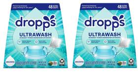 Dropps 052721488827 Dish Ultrawash Biobased Detergent Pods - Unscented 48ct Each Lot Of 2