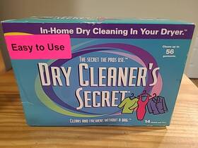 Dry Inc 687273131145 Cleaners Secret 14 Sheets Cleans Up To 56 Garments