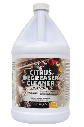 Du-most 600181223825 Heavy Duty Citrus Degreaser Cleaner Concentrate Biodegradable Clean And Remove Gre