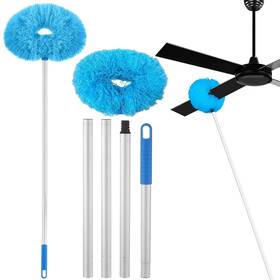 Cfcd-128 Dukars Ceiling Fan Cleaner Duster Extra Long Dusters With Extension Pole 47 Inch