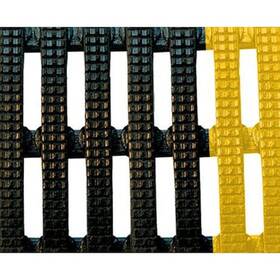 Vyp2x33blk Durable Corp Vyp2x33blk/yel Industrial Oil/chemical Resistant Matting 2ftx33ft